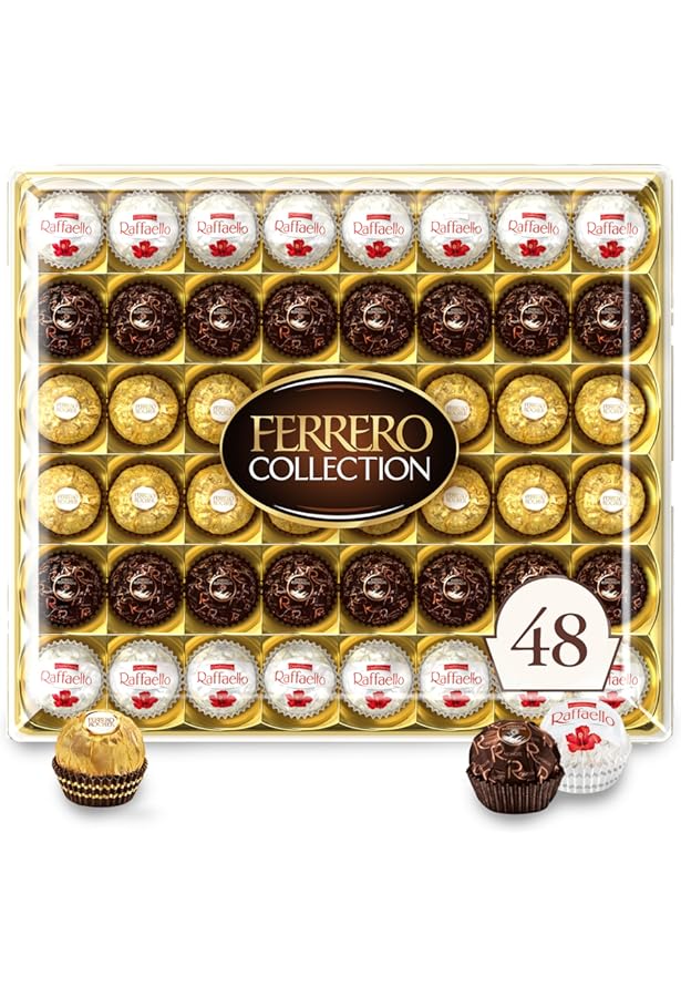 Amazon.com: Ferrero Rocher Chocolate Gift Set, Hazelnut and Milk