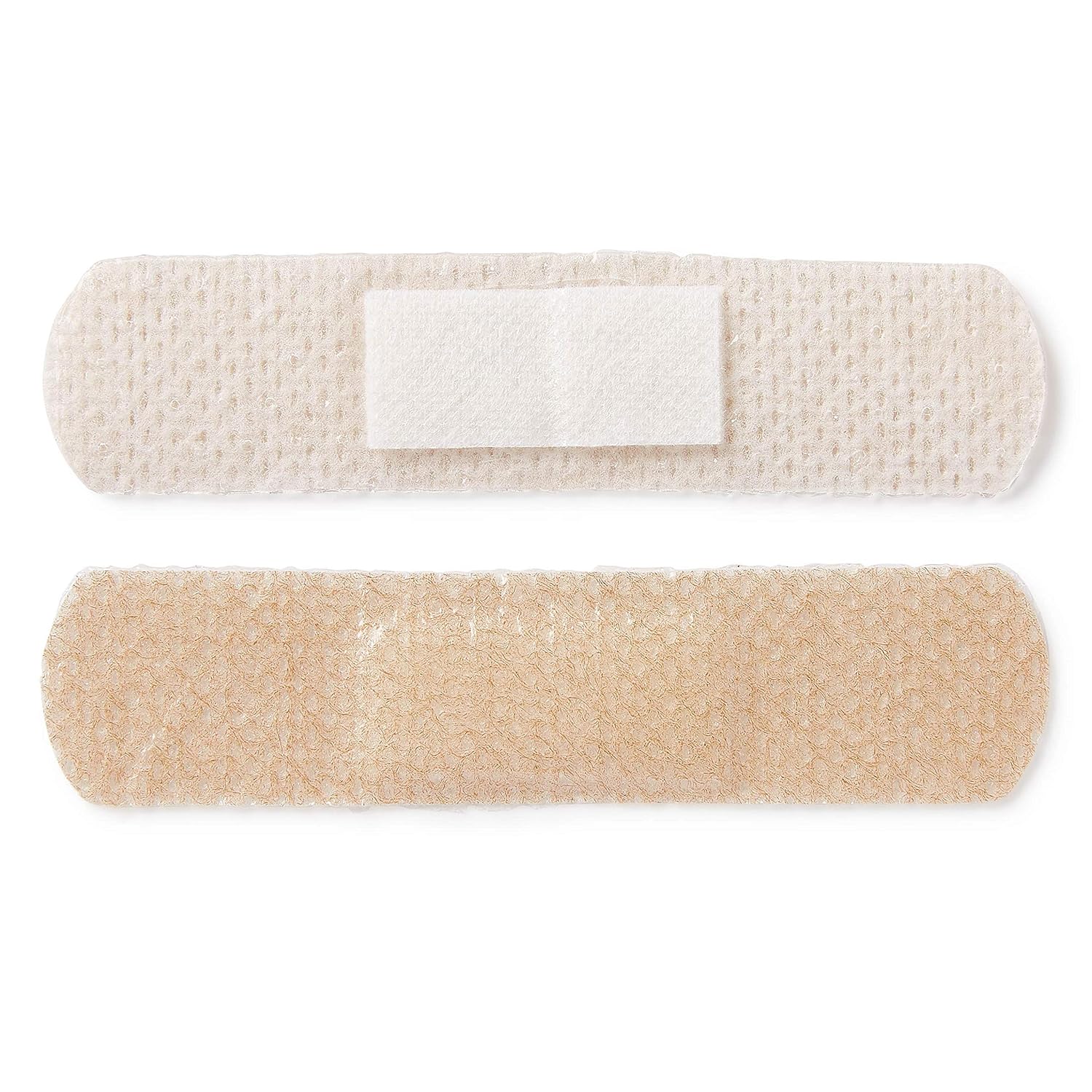 CURAD Truly Ouchless Silicone Adhesive Bandages, Fabric Bandages, For Delicate Sensitive Skin, 3/4"X3" (50 Count): Industrial & Scientific
