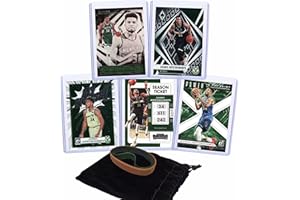 PANINI, BOWMAN, TOPPS Giannis Antetokounmpo Basketball Cards Assorted (5) Gift Bundle - Milwaukee Bucks Trading Cards