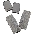 Travel Bug Baby 2 Piece Car Seat Strap Cover Teether Set (Grey)