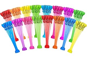 TINY BALIER Water Balloons With 592 balloon Easy Quick Start Splash Party with Kids and Adults Water Bomb Te330