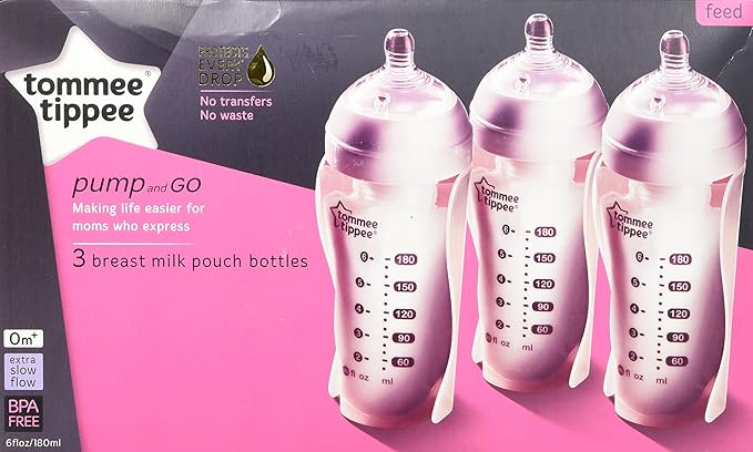 tommee tippee breast milk pouch bottle