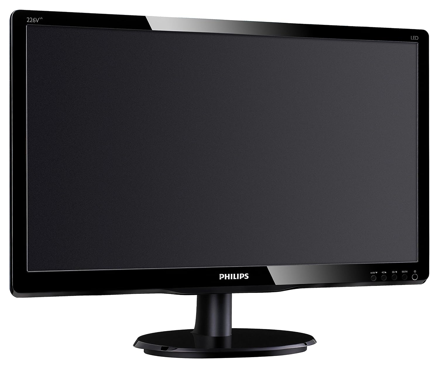 Moniteur Philips 226V4LAB 22" Full HD Reconditionné - 1920×1080, DVI-D, VGA, 60Hz