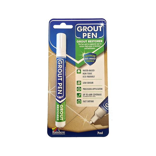 Grout Pen White - Revives & Restores tired...