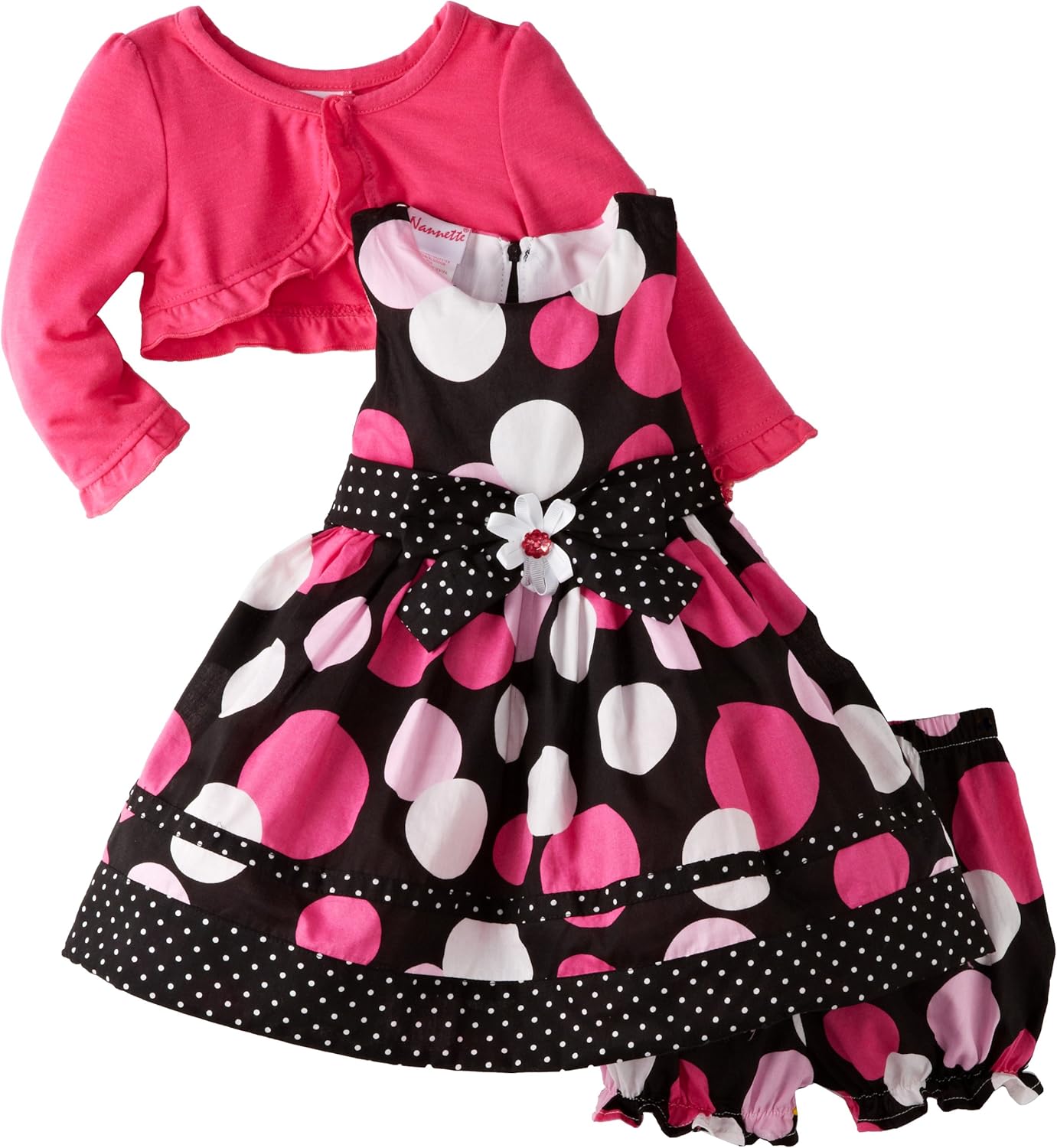 Children's Apparel Network Baby Girls' 3 Piece Knit Shirt