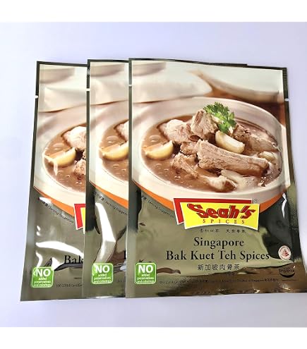 Amazon.com : Song Fa Singapore Bak Kut Teh Spices, 30g, 1 Pack