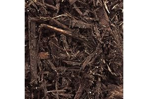 GARDENWISE Premium Brown Wood Mulch for Landscaping, Gardens, Lawns, Potting Media, and Potted Plants (0.2 CF - 4.8 L - 5 QTS)
