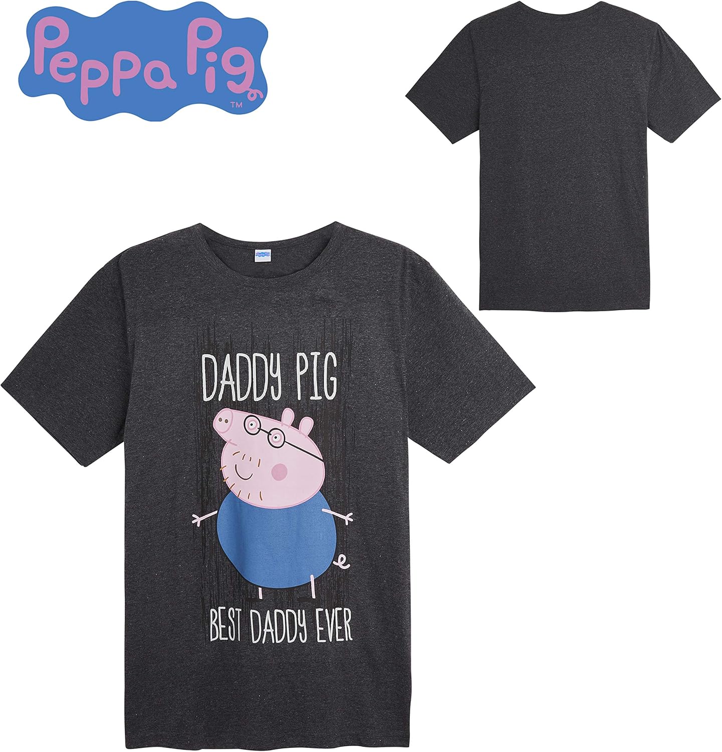 Vetements Ensemble Pijama Ete Humour Hommes Avec Pantalon Long Taille Elastique Et Tee Shirt Manches Courtes Humoristique Peppa Pig Pyjama Homme Daddy Pig Idee Cadeau Pour Un Papa Ensembles De Pyjama