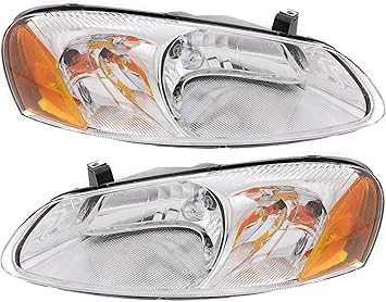Headlight For 2001-2006 Dodge Stratus Stratus 2001 2003 Driver Side w// bulb