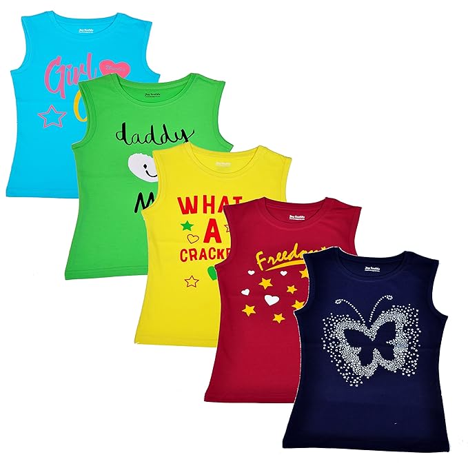 sleeveless t shirt for baby girl