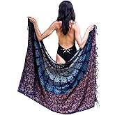 Boho Chic Pareo - Mandala Pareo - Bikini Swimsuit Cover Up - Beach Dress - Wrap