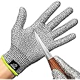 BeaverCraft Wood Carving Gloves Cutting Gloves Cut Resistant Gloves CRG Whittling Woodworking Gloves Gloves for Food Prep