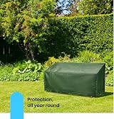 FiNeWaY 3 Seater Garden Bench Cover – Heavy Duty Waterproof UV Stabilised view 2