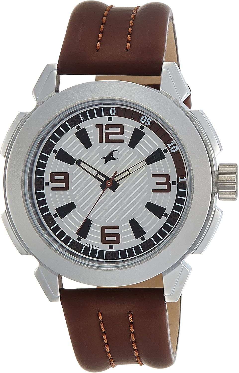 Fastrack Analog Silver Dial Men's Watch 3130SL01 Watches