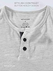 HETHCODE Men's Classic Comfort Soft Regular Fit