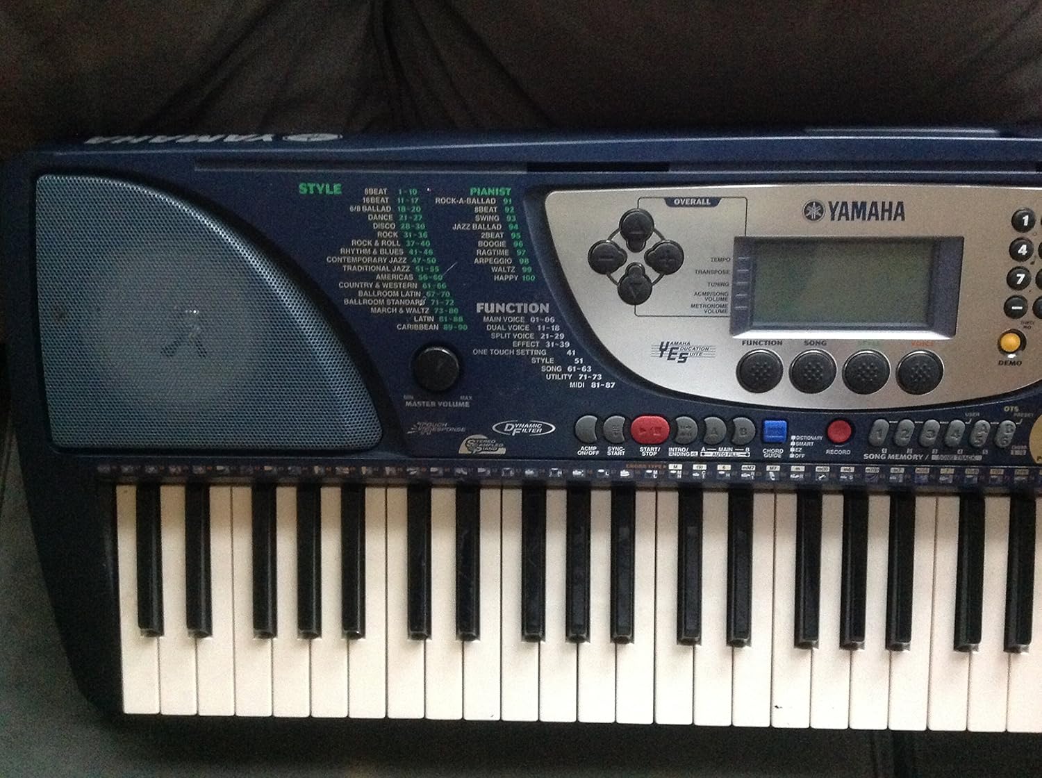Yamaha Psr270 Portable Music Keyboard Amazon.co.uk Musical Instruments