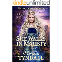 She Walks in Majesty (Protectors of the Spear Book 3) book cover