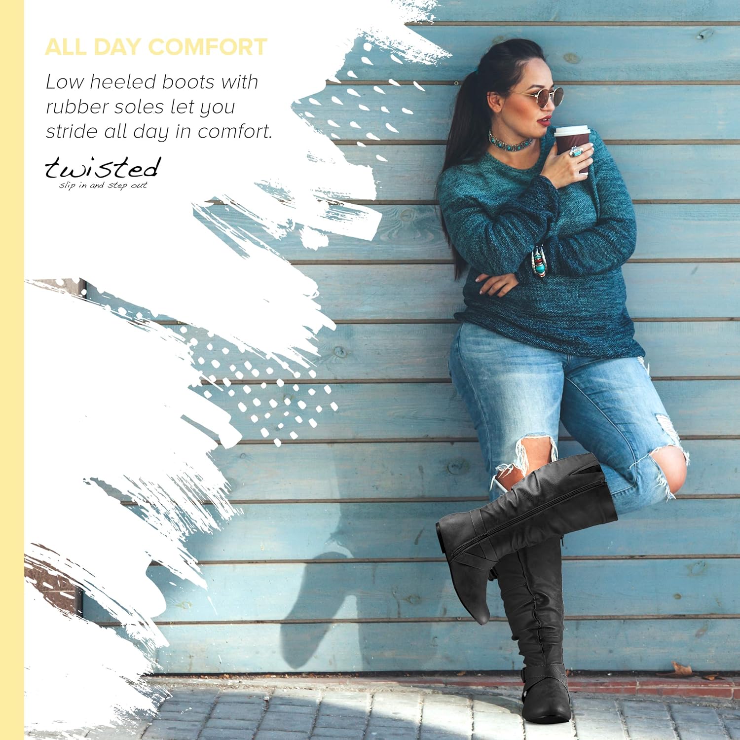 mid calf wide width boots