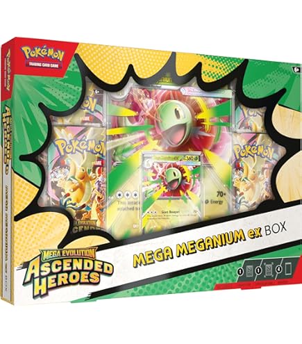 mega evolutions booster box amazon Amazon.com: Pokémon TCG: Mega Evolution—Chaos Rising Booster Bundle : Toys  & Games main image 1