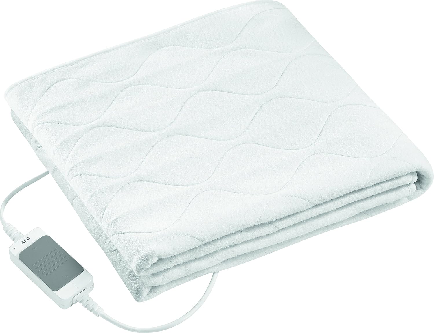 AEG WUB Calientacamas eléctrico x cm apagado automático niveles W color blanco