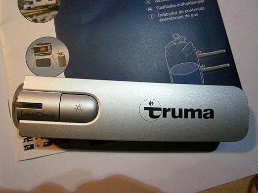Truma Gasinhaltsmesser Level Check, silber, für Stahl- und Alu-Gasflaschen 200–350 mm