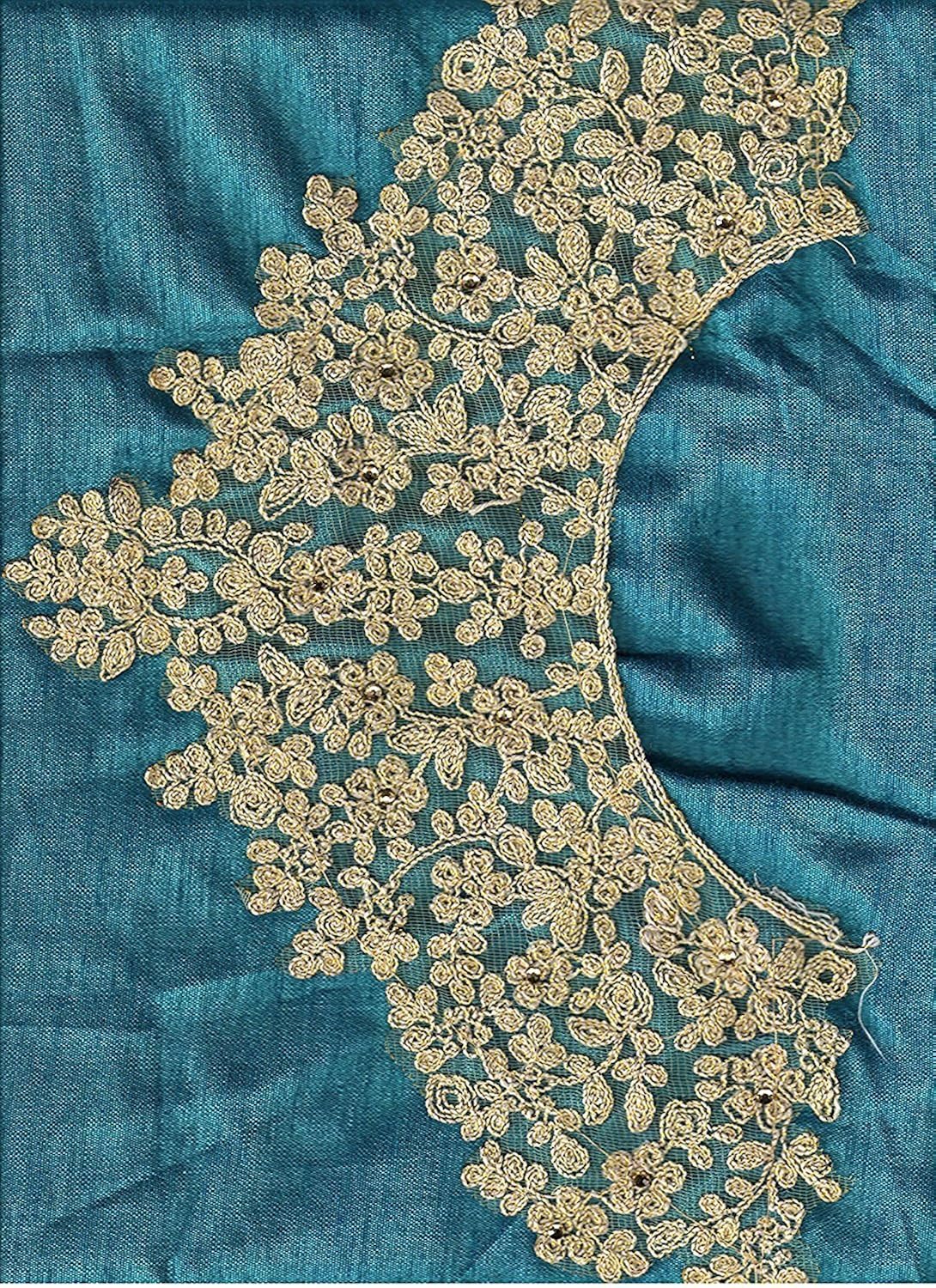 fabrizo georgette saree (rc-29_blue_free size)