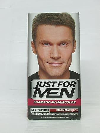 Amazon Com Just For Men Hair Color Medium Brown 35 1 Ea Pack