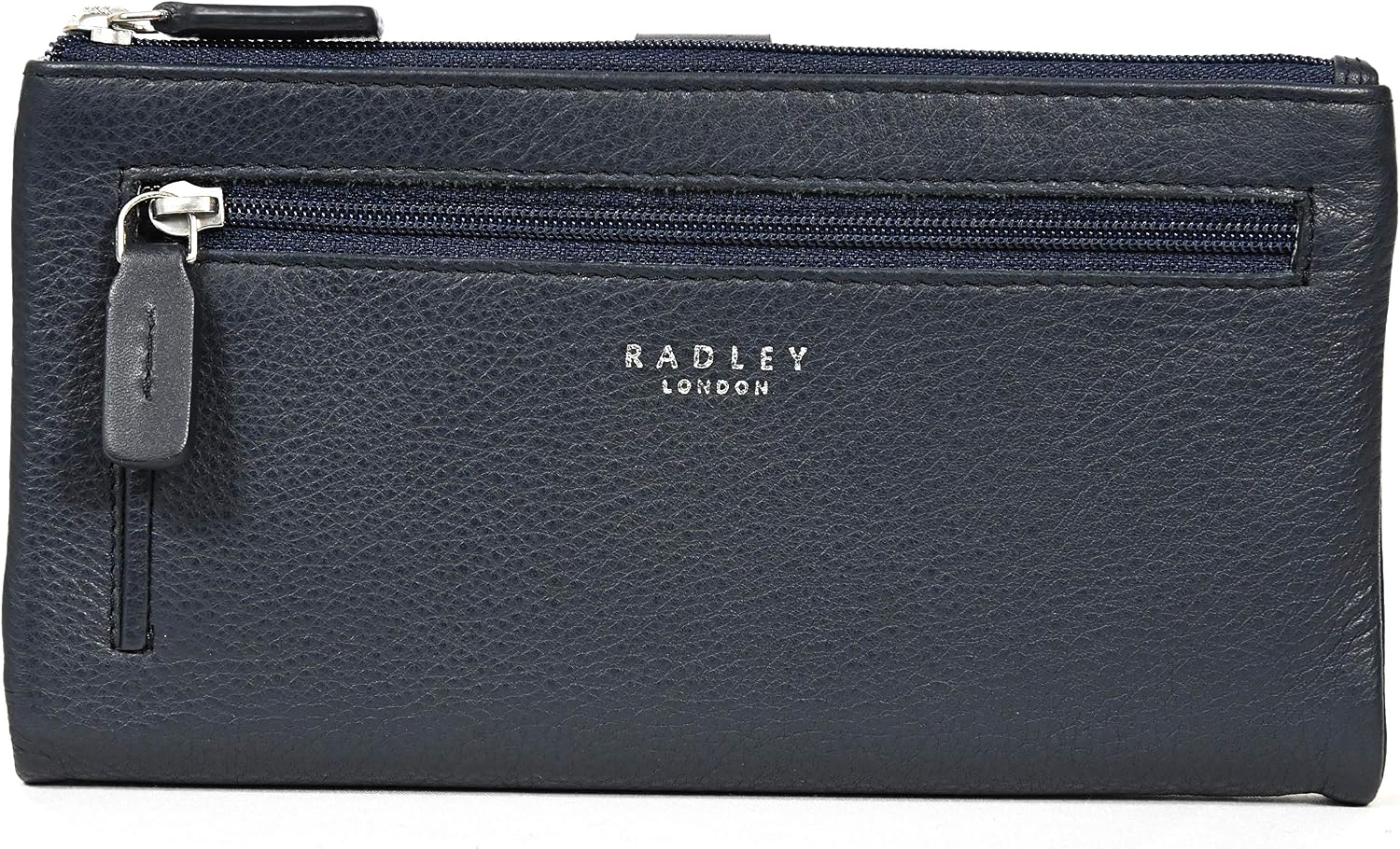 Radley Large Leather Folded Matinee Purse Larkswood in Navy Blue - Image 5