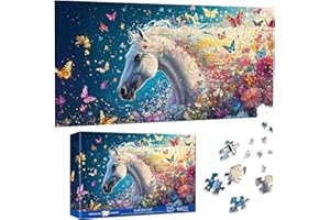 Farfalla E Cavallo Bianco