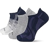 Merrell Repreve Everyday Low Cut Tab Sock, Navy Assorted, M/L (Women's 10-13 / Men's 9-12)