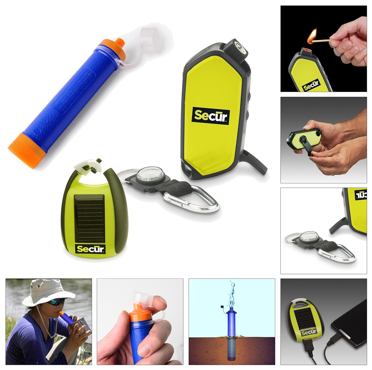 Camping/ Hiking/ Fishing/ Biking/ Hunting Gear Survival