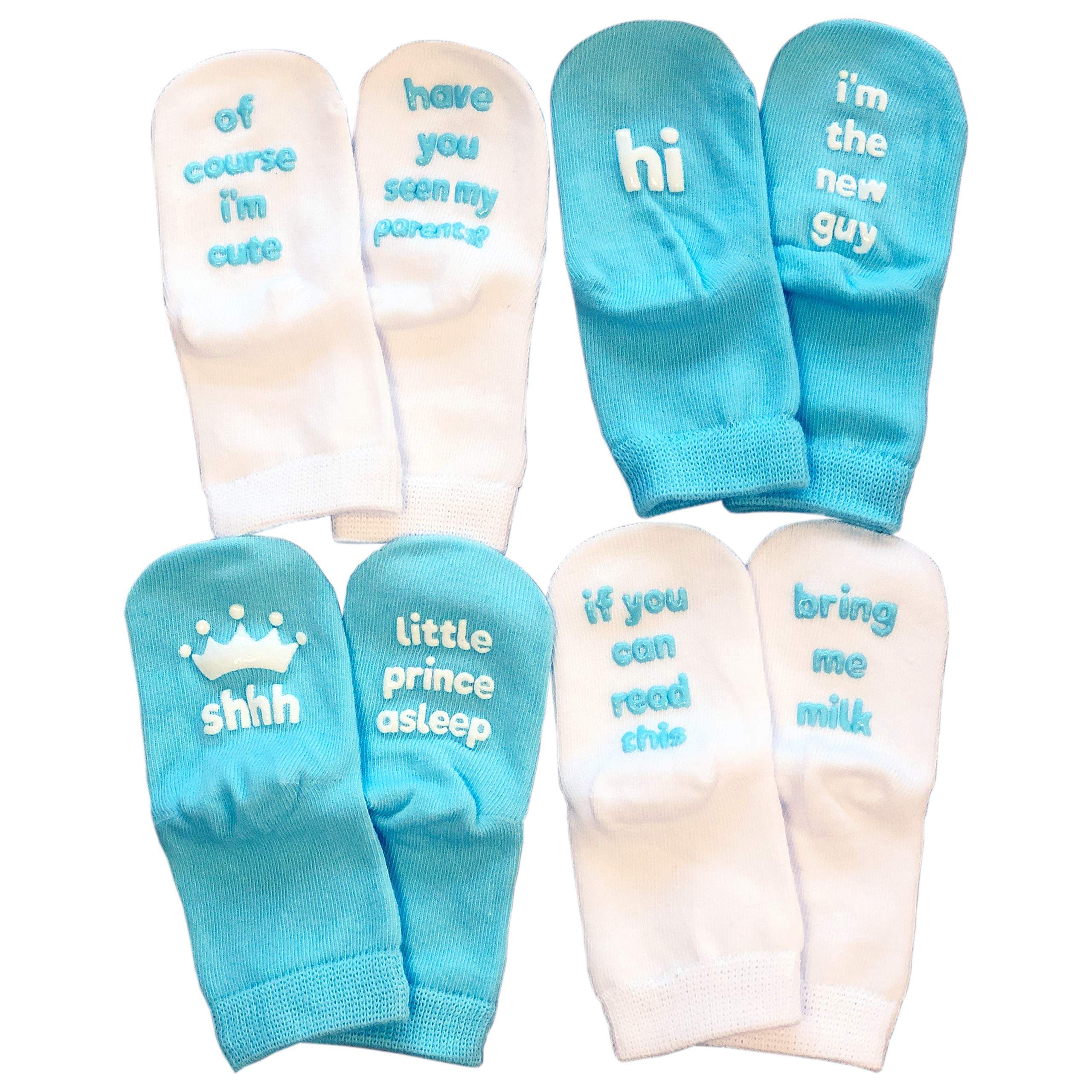 bring me socks Baby Boys Socks Gift Set - 4 Pairs