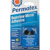 Permatex 81844 Professional Strength Rearview Mirror Adhesive, 0.02 Fl Oz