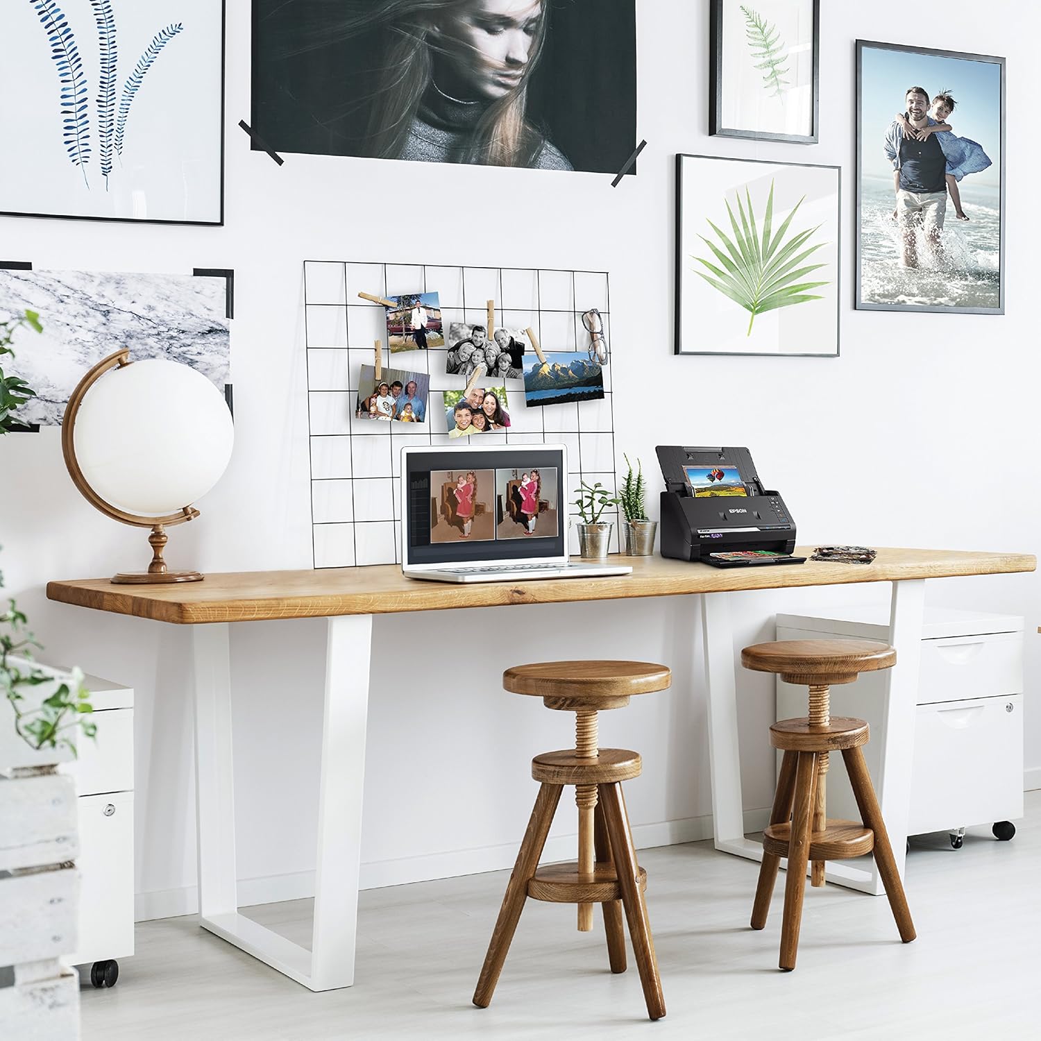 Epson FastFoto FF-680W Wireless High-Speed Photo and Document Scanning System, Black: Electronics