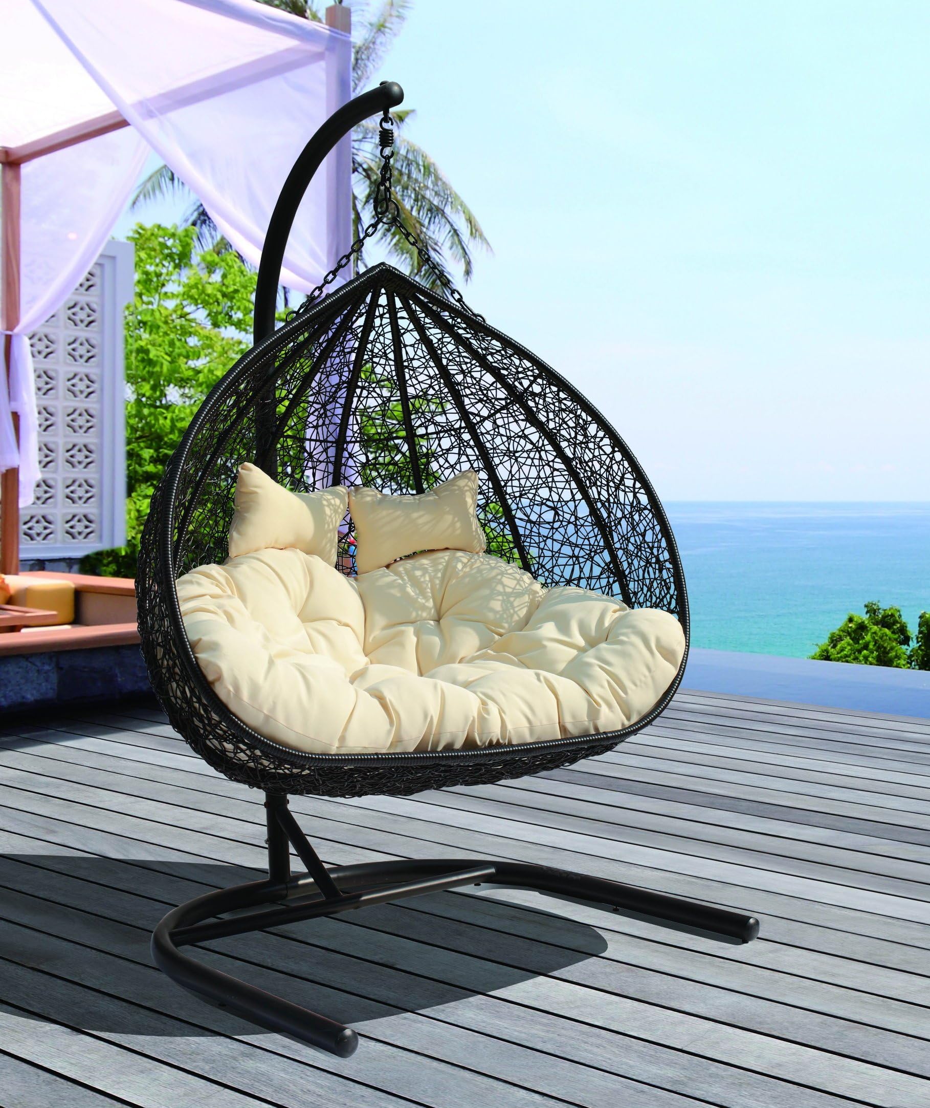 Birgitte – Urban Balance Curve Porch Swing Chair Great Hammocks - Model – DL021AB