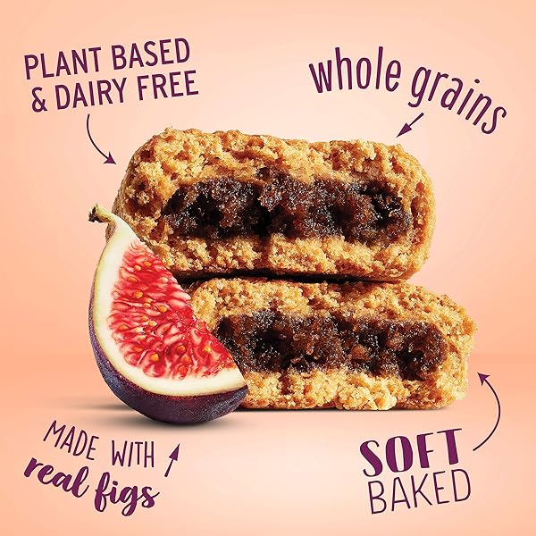 NATURE’S BAKERY WHOLE WHEAT FIG BARS, ORIGINAL FIG, REAL FRUIT, VEGAN, NON-GMO, SNACK BAR, 1 BOX WITH 12 TWIN PACKS (12 TWIN PACKS)