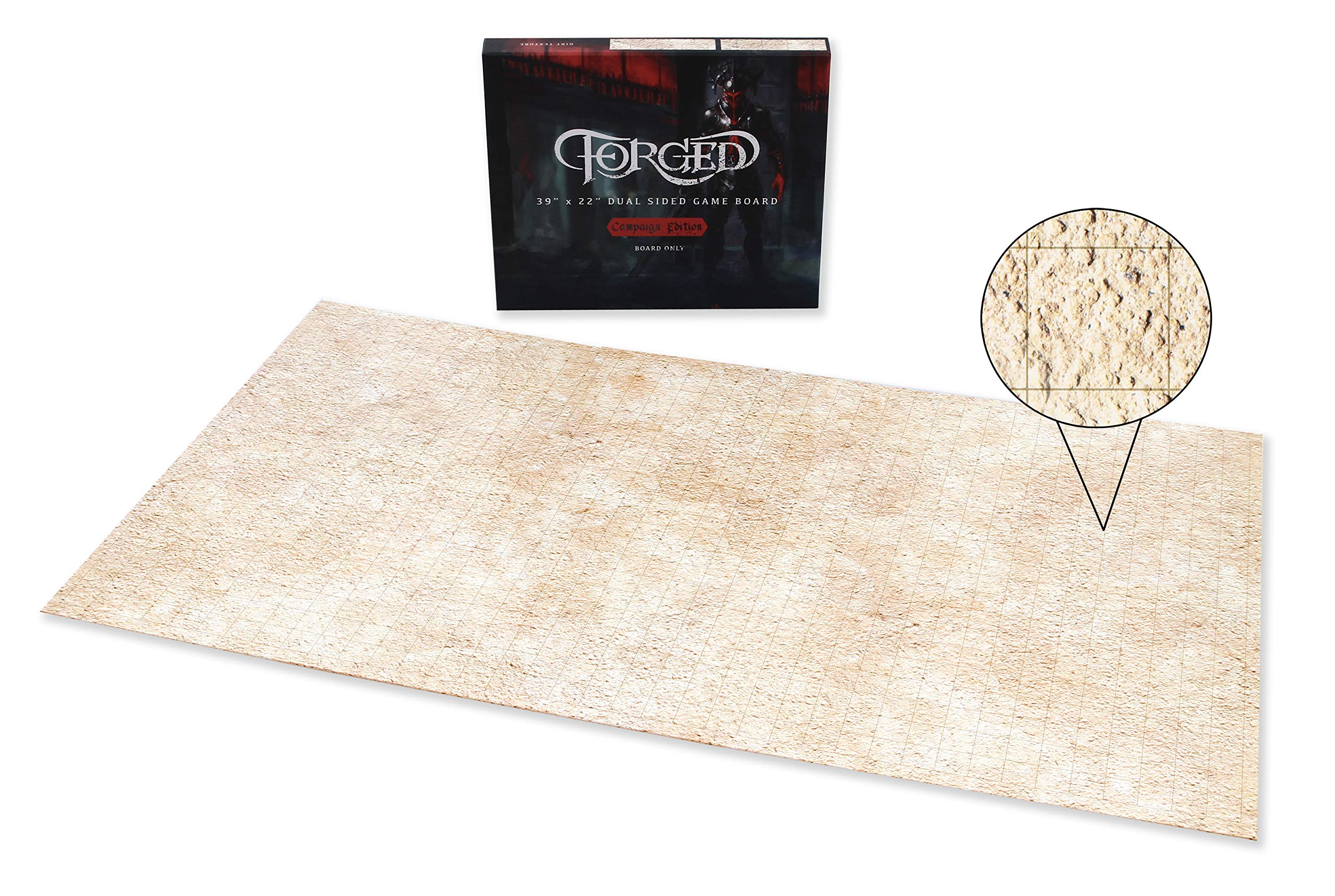 Buy Dice Co. Dry Erase Battle Board with Grid and Hex Pattern