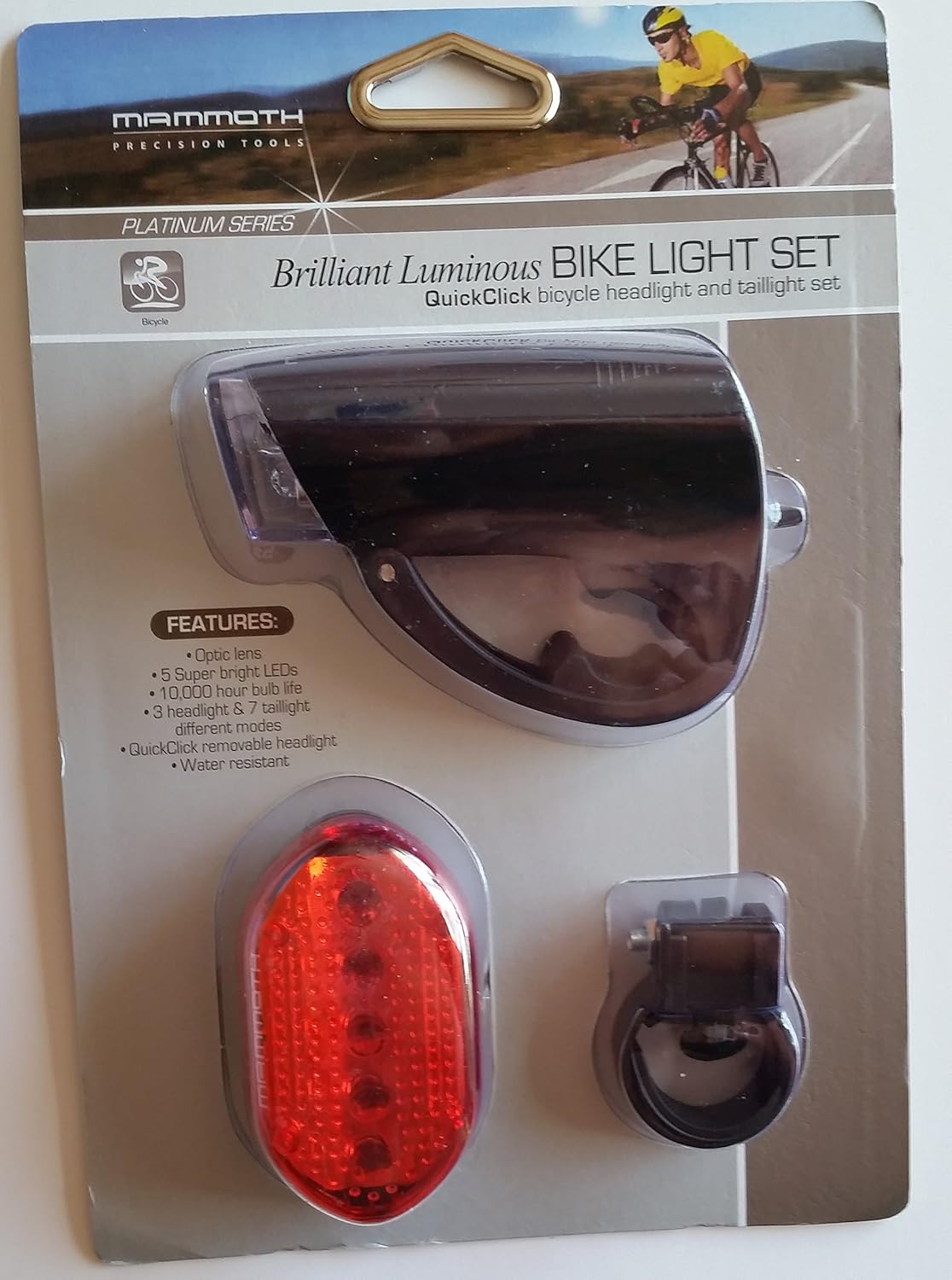 mammoth bike light set