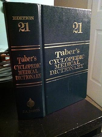 Tabers Cyclopedic Medical Dictionary Tabers Cyclopedic Medical Dictionary Thumb Index Version