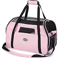 DOGGY Hobbydog Tragetasche Für Hunde & Katzen - Schwarz/Rot