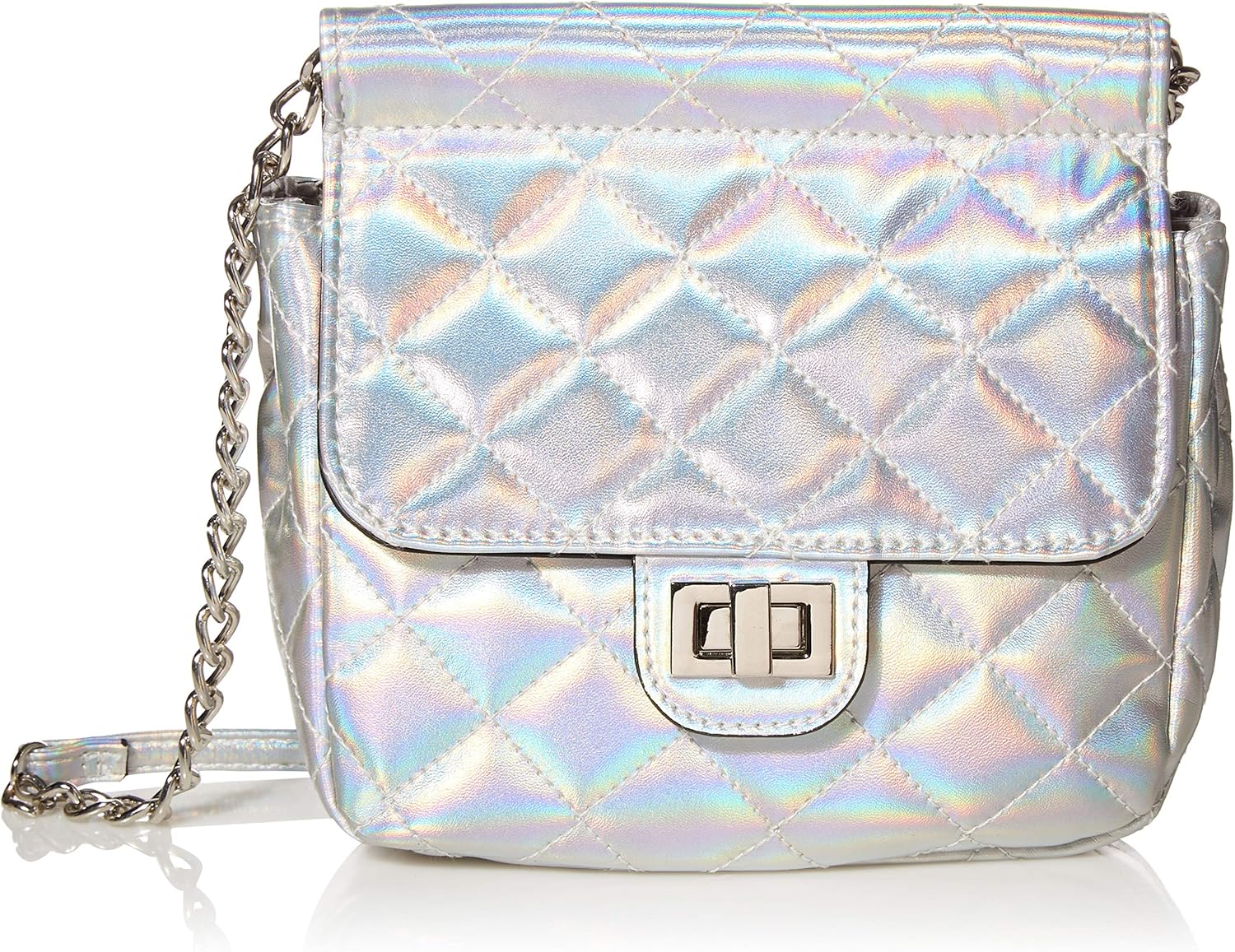 metallic crossbody