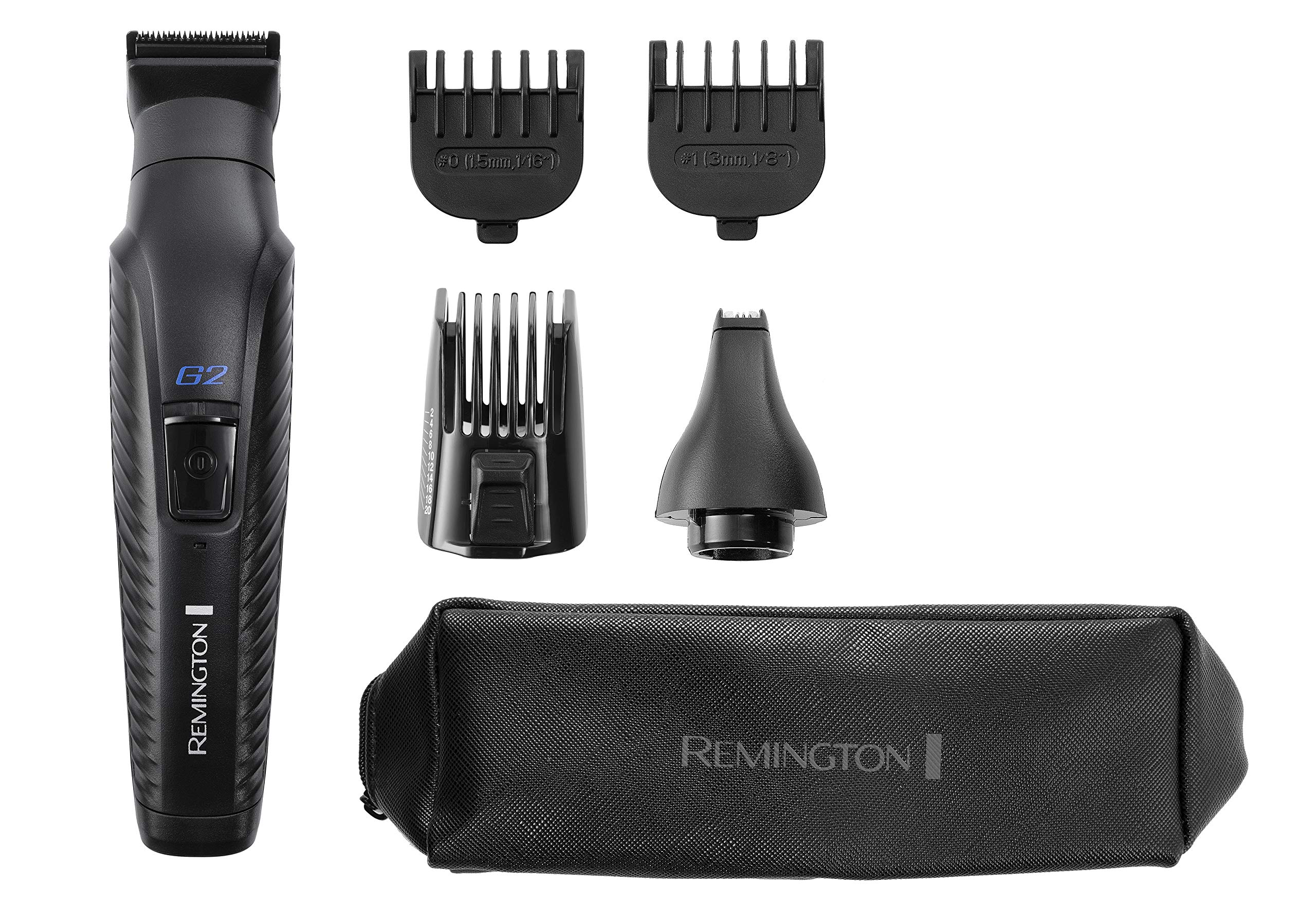 Remington Graphite G2 Multi-Grooming Kit, Electric Body, Detail and Beard Trimmer, Black, PG2000