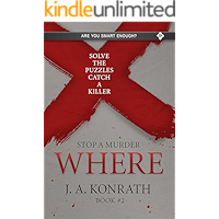 STOP A MURDER - WHERE (Mystery Puzzle Book 2)