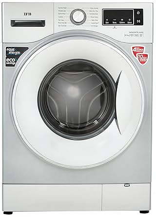 IFB 6.5 kg Fully-Automatic Front Loading Washing Machine (Senorita WXS, Double Tone -Chrome/White)