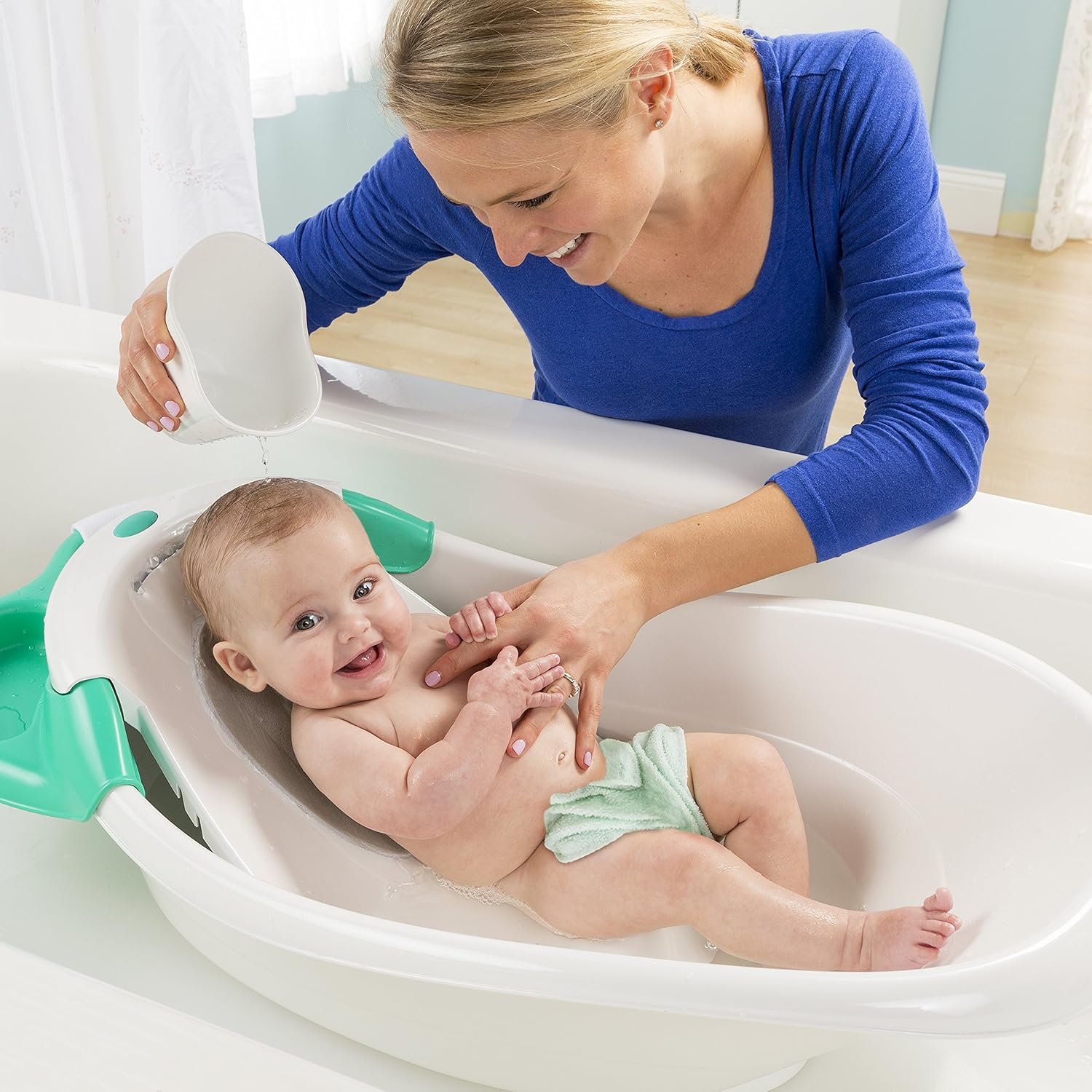 Summer Warming Waterfall Bath Tub : Baby