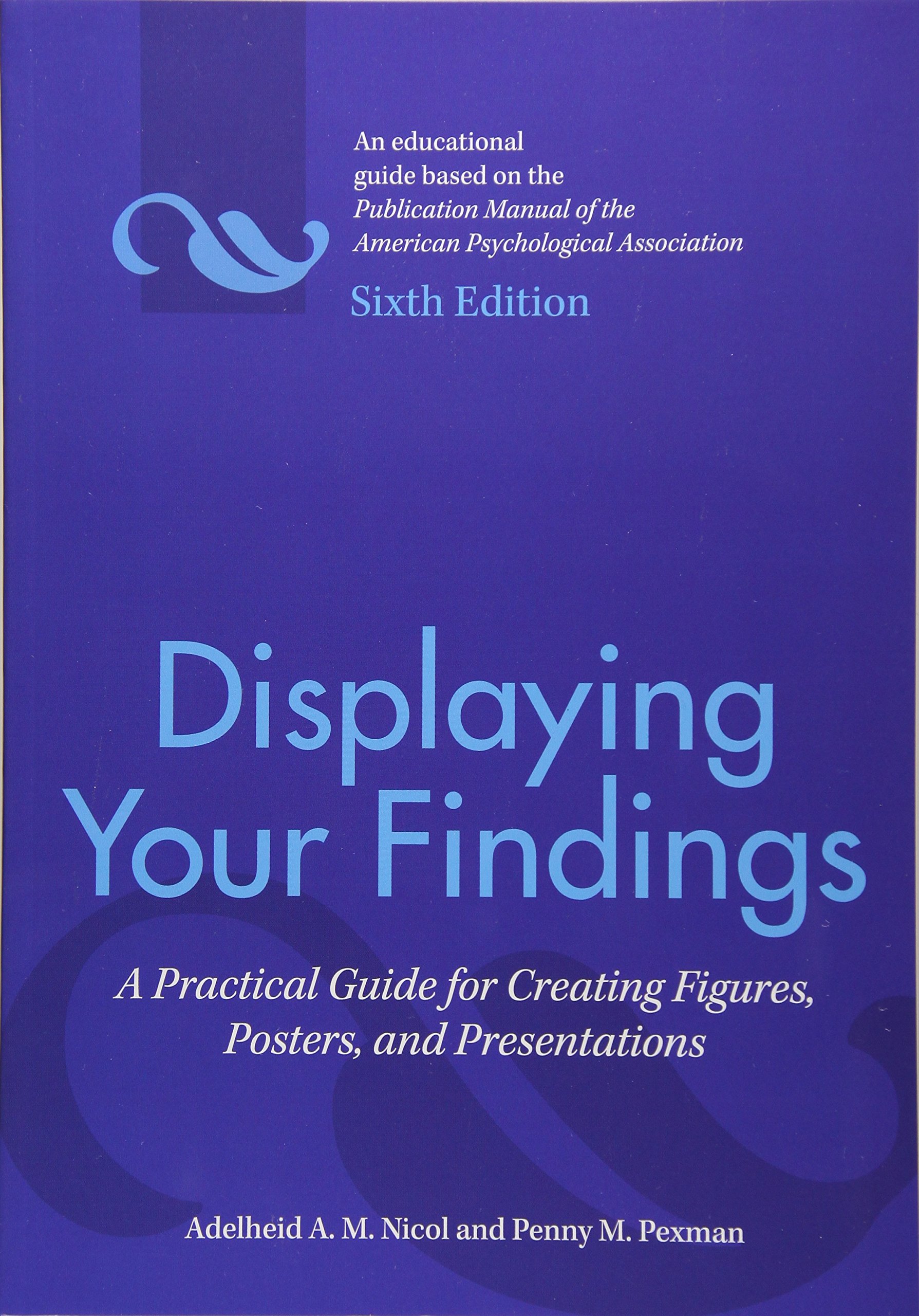 Displaying Your Findings: A Practical Guide for Creating Figures, Posters,  and Presentations: Adelheid A M Nicol, Penny M Pexman: 9781433807077:  Amazon.com: ...
