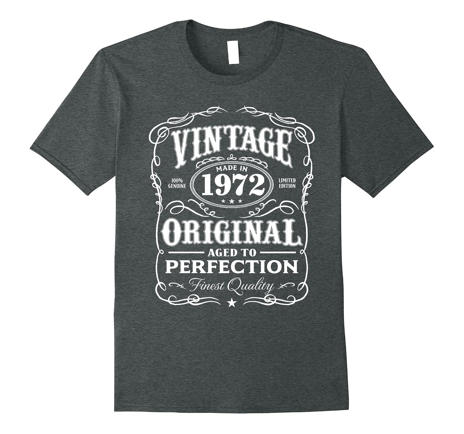 T-shirt Homme 'Made In 1972' 48 Ans Anniversaire - Taille 48, 100% Coton, Neuf Avec étiquette