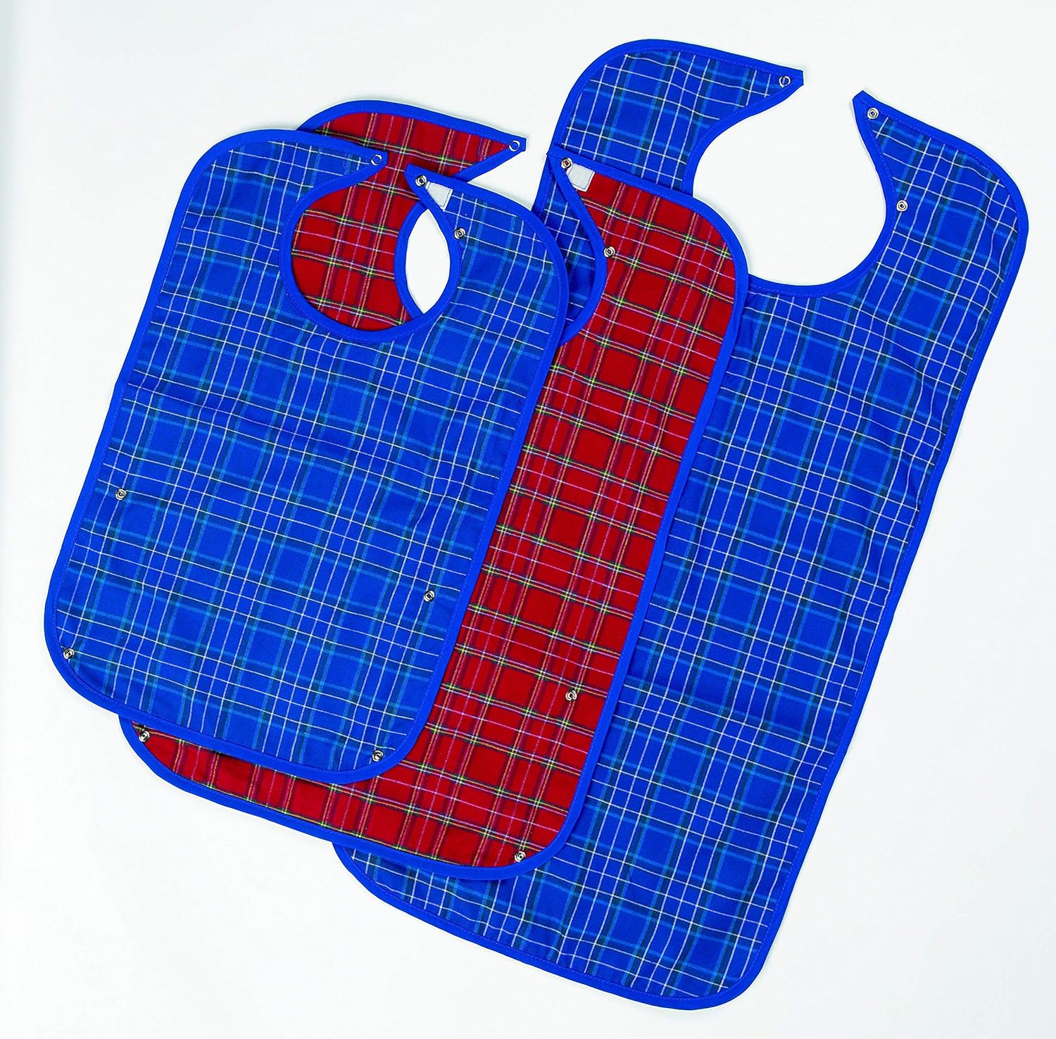 Homecraft Everyday Bib, Waterproof Adult Bib, Clothing Protector from Spills and Stains, Mealtime Bib Protector