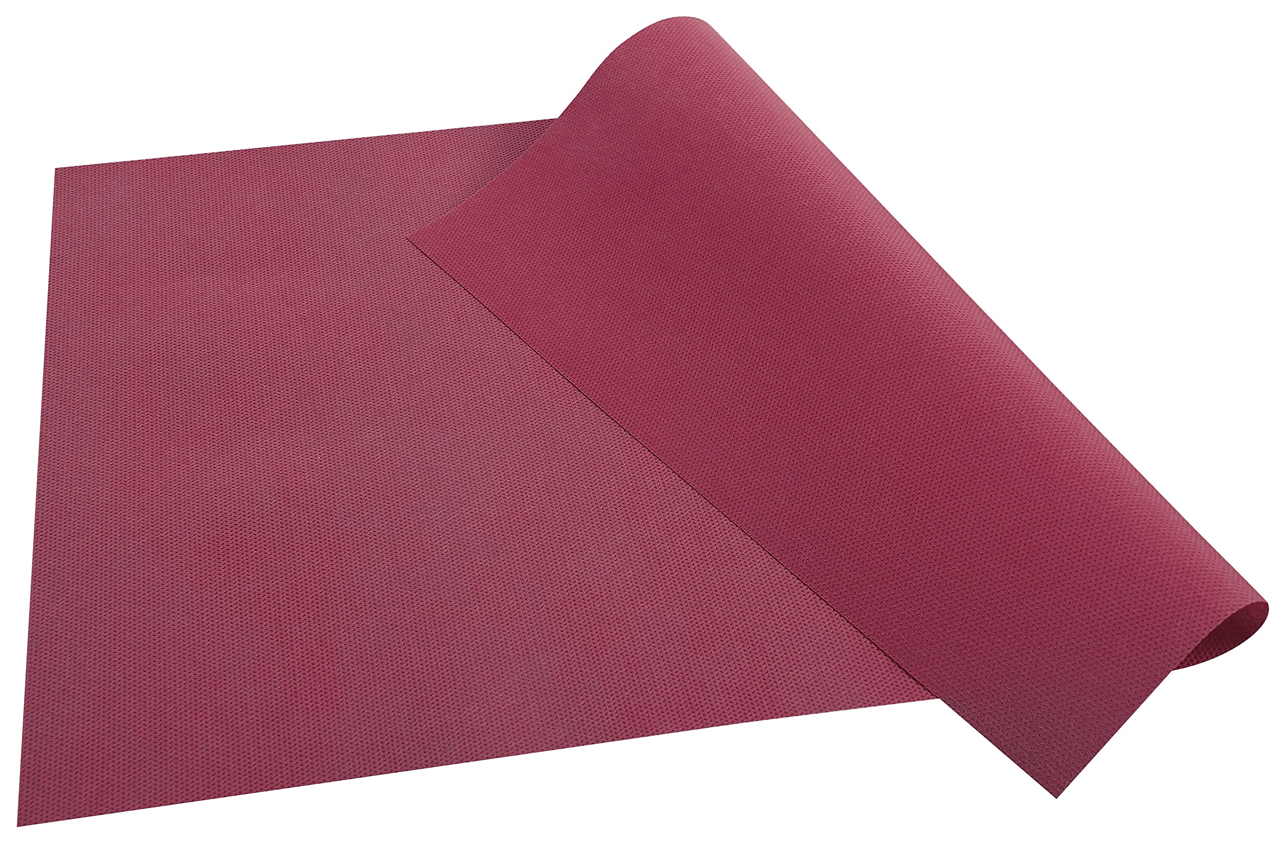 spun bound non-woven placemat - Tear-proof, water-repellent and wipe able fabric - Size 30X40 - Made in France - In tray of 100 placemats - Burgundy