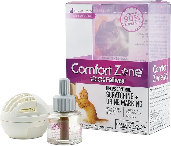Amazon Com Comfort Zone Calming Diffuser Kit For Cat Calming